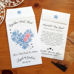 Forget-Me-Not Seed Wedding Favours
